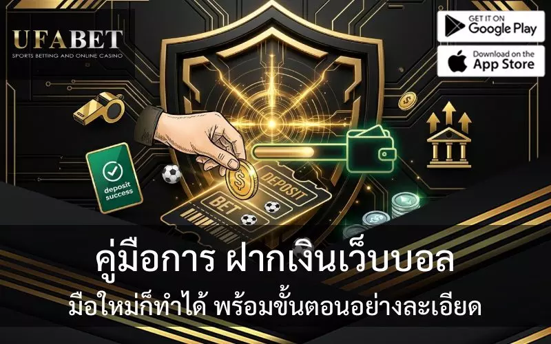 วิธีฝากเงิน UFABET
