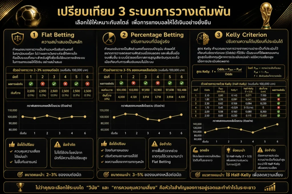 การเปรียบเทียบรูปแบบการบริหารเงินทุน