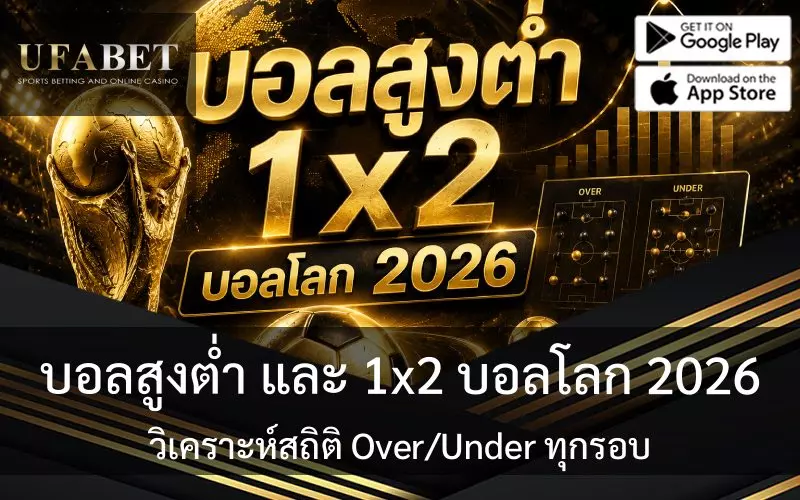 บอลสูงต่ำ 1x2 บอลโลก